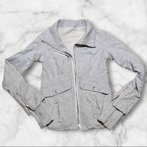 Lululemon Its Happening Jacket Size 4 Gray